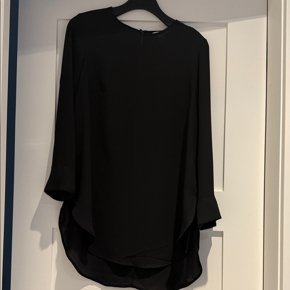 H&M sheer elegant  Black Women's Top/ mini dress